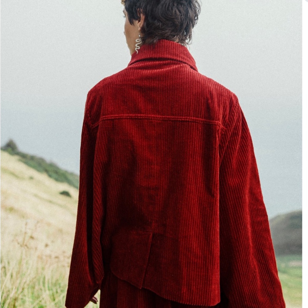 Corduroy Swing Coat - Picture 4 of 6